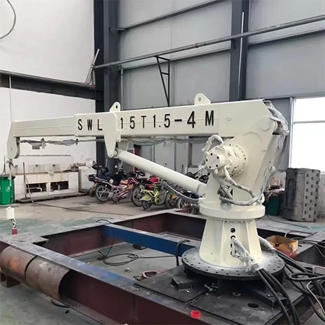 Marine Knuckle Boom Crane