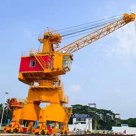 Best Quality Floating Luffing Dock Jib Portal Crane Harbour Mobile