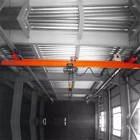 LX Low Lifting Height Single Girder Overhead Crane Suspension Bridge Crane