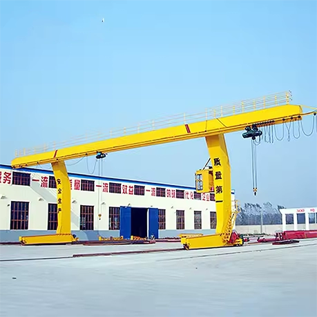 L typed Single Girder Hoist Gantry Crane with a hoist