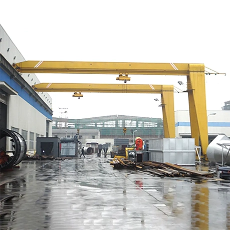 CE Semi Gantry Crane 5 Tons Single Girder Gantry Crane Double Beam Gantry Crane with One Leg
