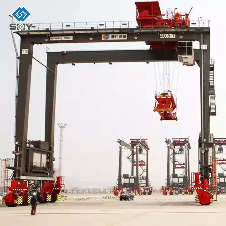 Rubber Tyre Container Gantry Crane